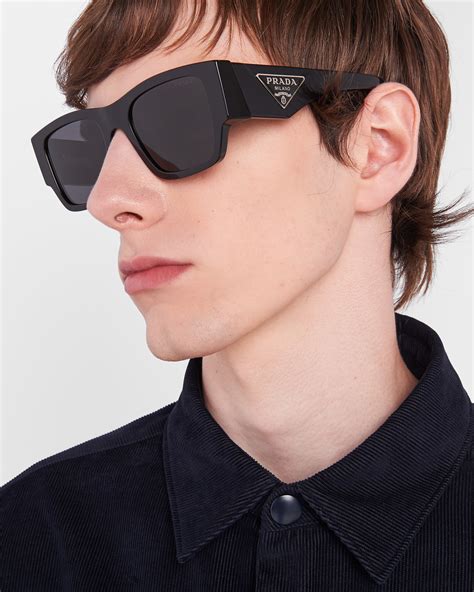 prada glasses extra large mens|prada sunglasses men rimless.